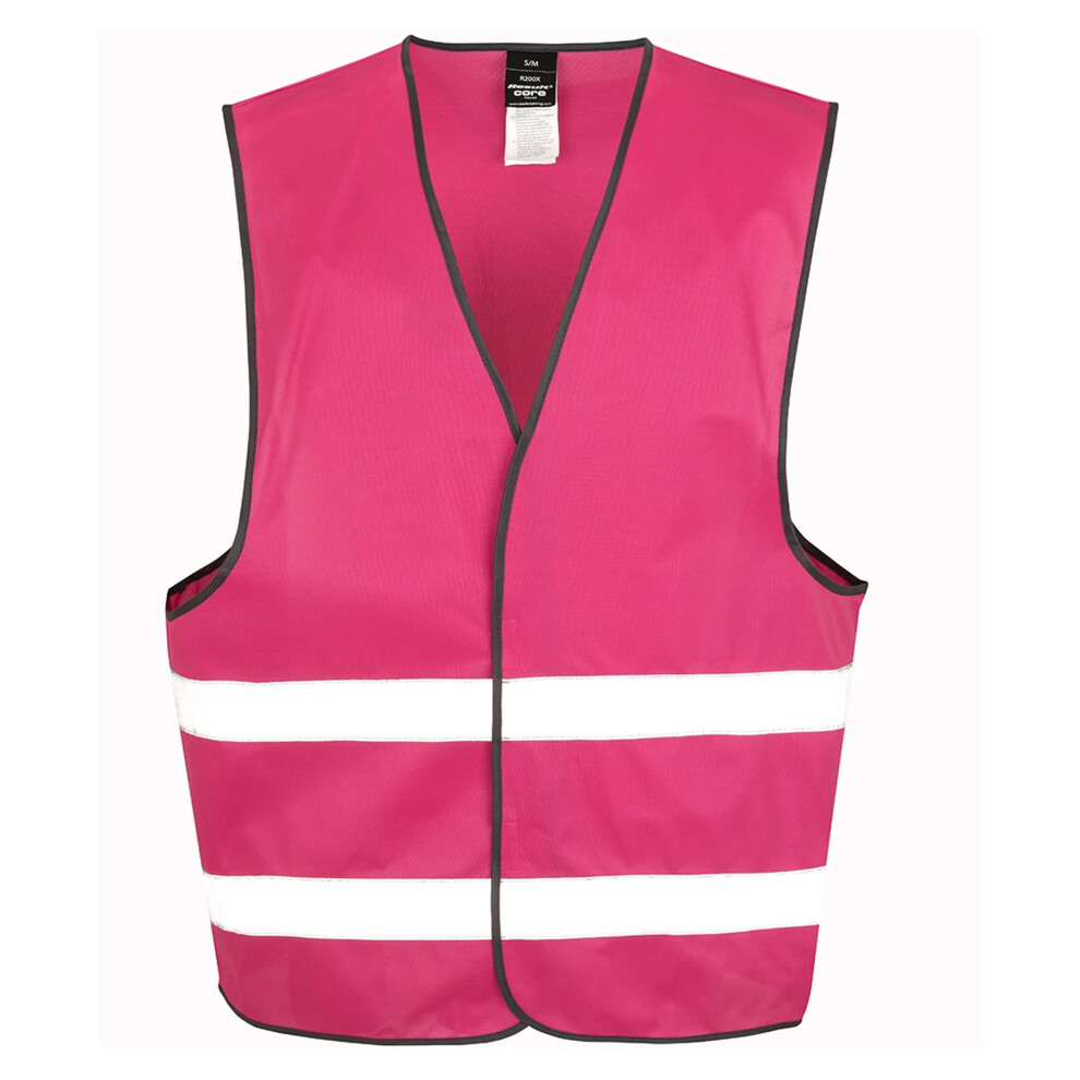 (Xs, Raspberry) Result Adults Unisex Core Enhanced Vis Vest 5059444582394