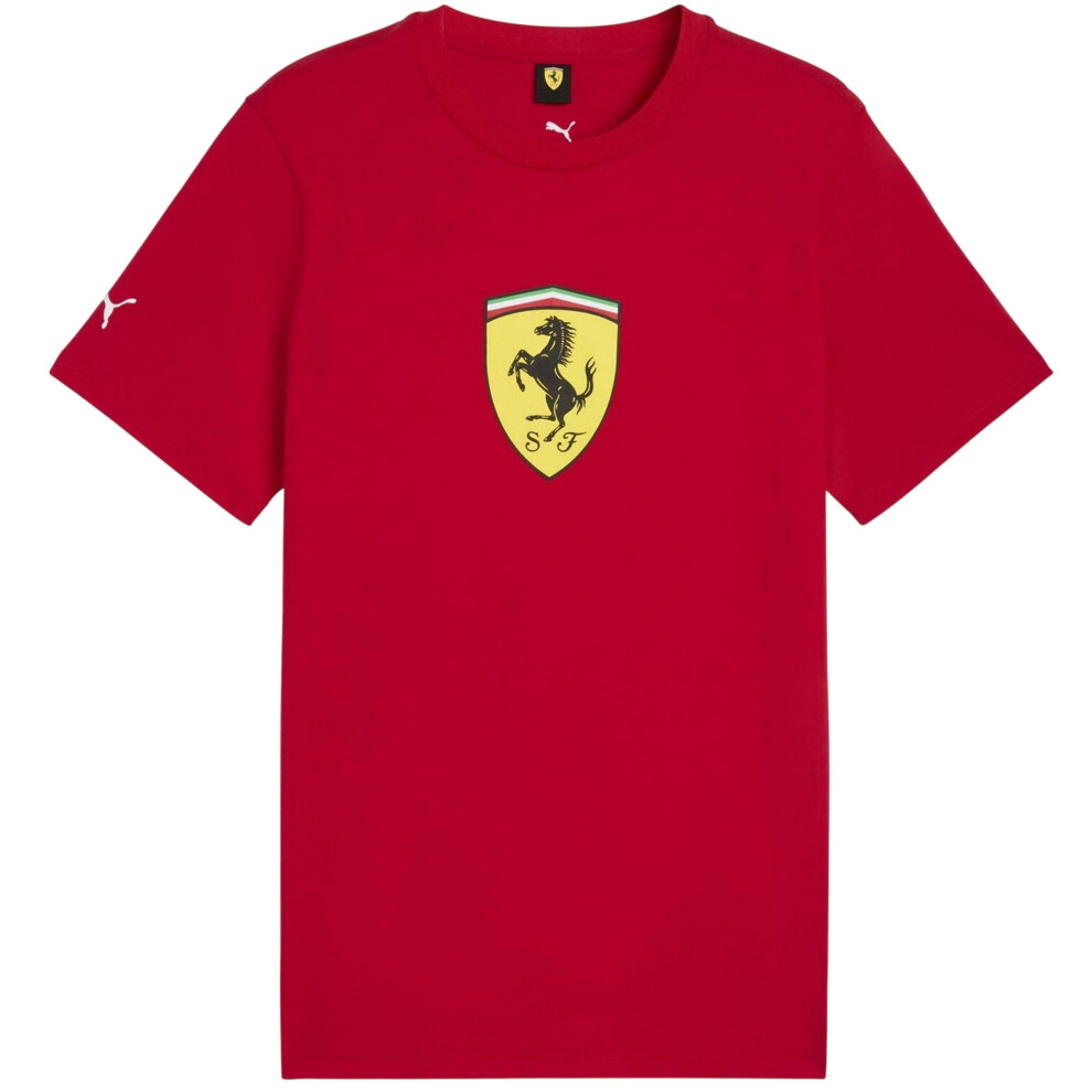 Puma (M, Rosso Red) Mens Ferrari T-Shirt