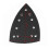 Triangular Sanding Pad for DTS 400/DS400 REQ Sander, 7-Hole Polishing Disc, PU & Nylon Backing 2