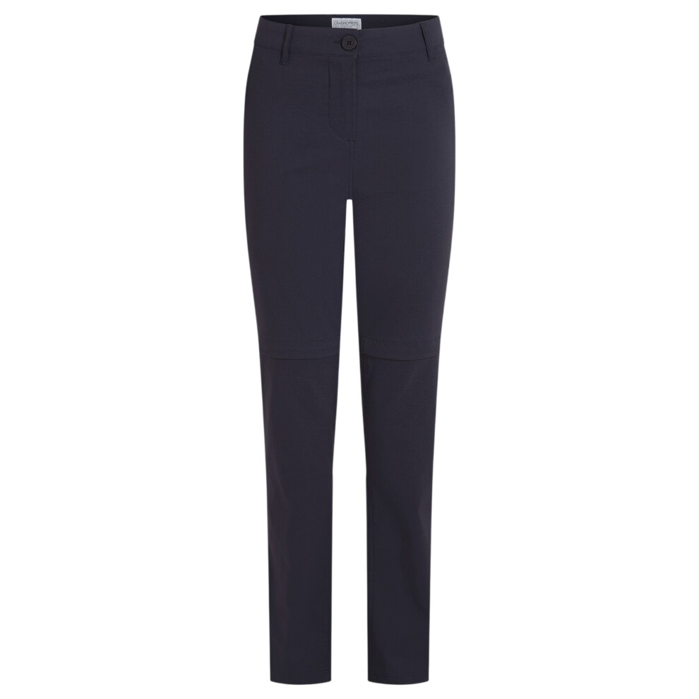 Craghoppers (8 Uk R, Dark Navy) Womens/Ladies Kiwi Pro Iii Convertible Trousers