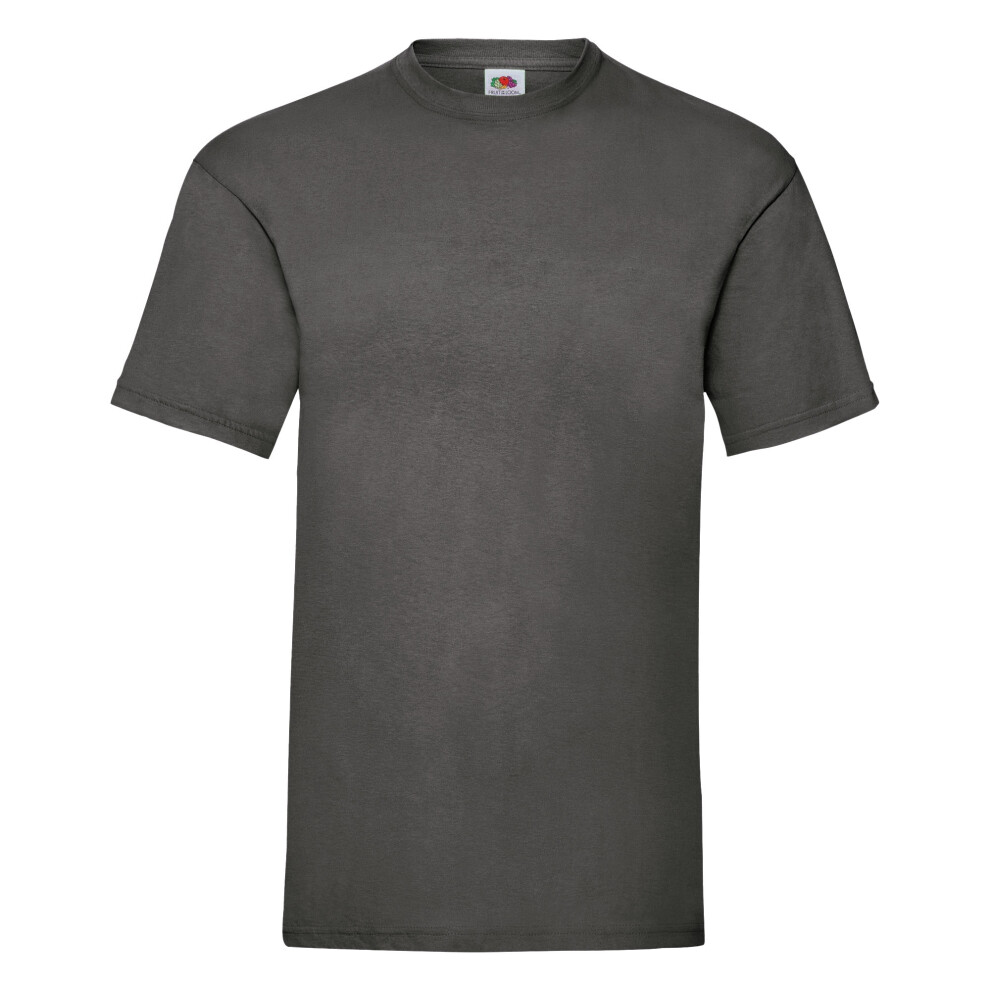 Fruit Of The Loom (3Xl, Light Graphite) Mens Valueweight Short Sleeve T-Shirt