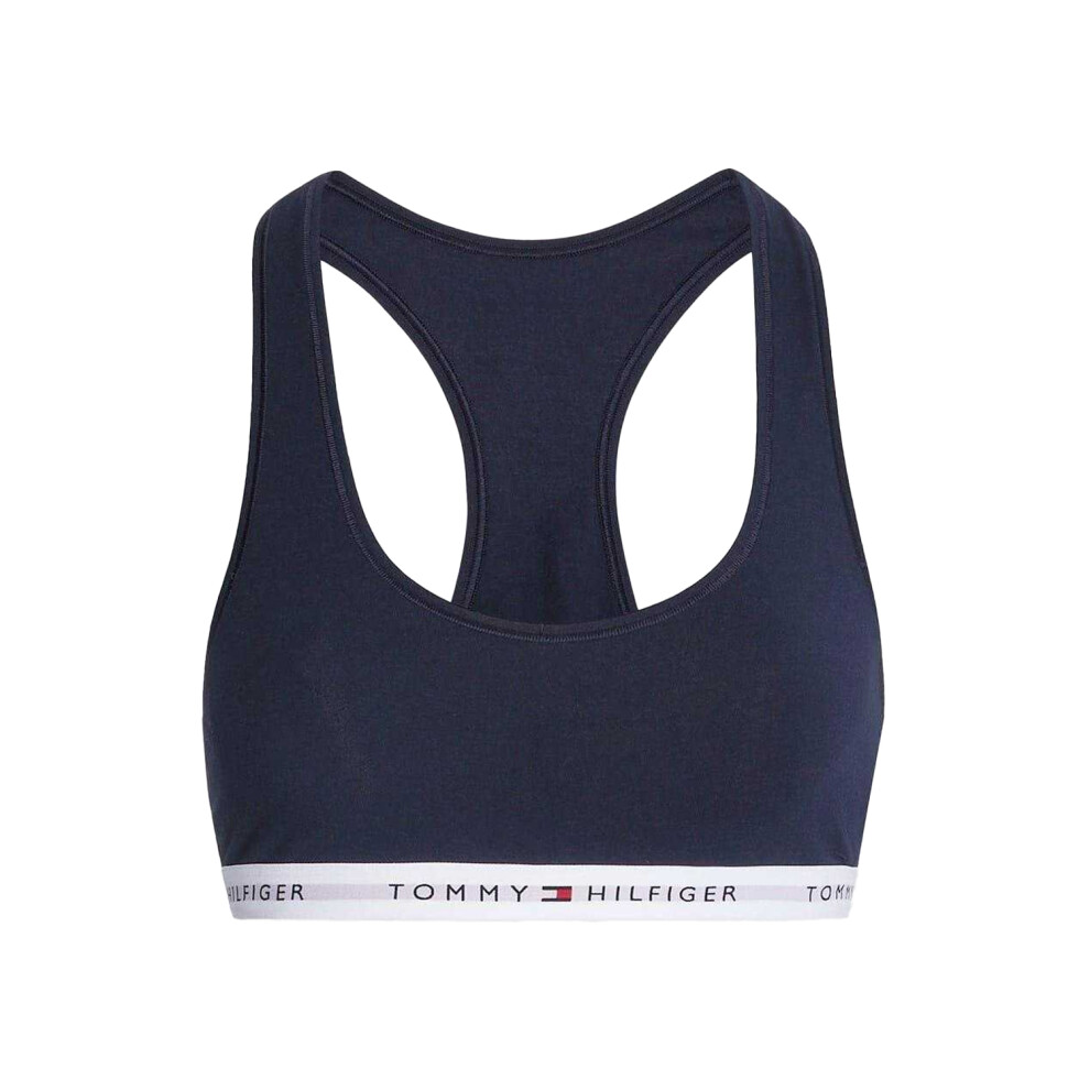 Tommy Hilfiger (14 Uk, Desert Sky) Womens/Ladies Cotton Blend Bralette