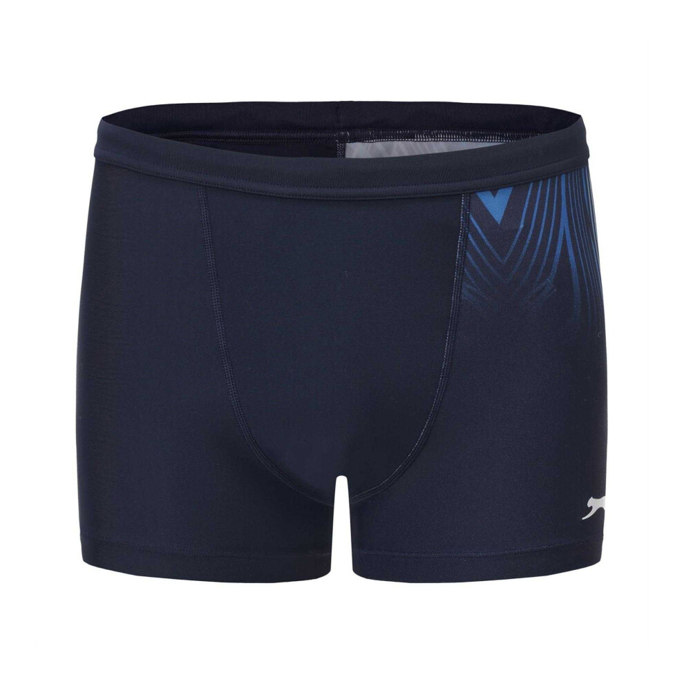 Slazenger (M, Blue/Ombre) Mens Splice Swim Shorts