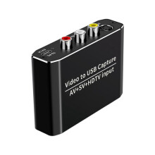 AV/S-VIDEO/-Kompatibler Videoaufnahmekartenkonverter USB 3.0 Game Capture Card Video Recorder Grabber