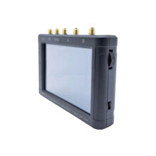 Fréquencemètre ZC407 0,1 Hz - 7 GHz, Oscillateur GNSS Intégré, Haute Précision 12 Bits, 40 Ps, Écran Tactile 4 Pouces
