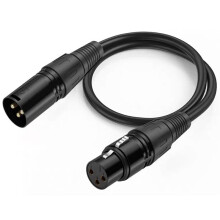 XLR 3-PIN DMX512-Kabel DMX512 Signalkabel för Scenbelysning DJ-Utrustning XLR-Kontakt DMX512 Dataförlängningssladd 8 Meter