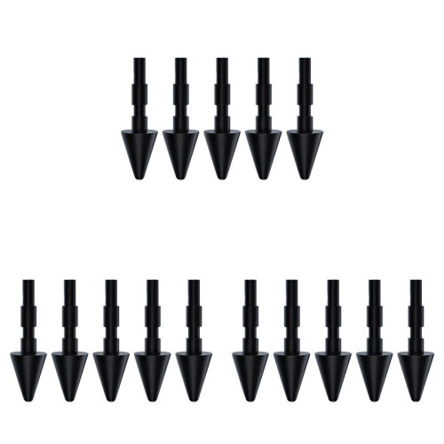 For   Stylus Pen Nib 15Pcs Replaceable High Sensitivity Writing Drawing Tablet Pencil Tip Accessories,Black D