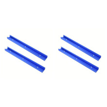 4Pcs 30 Type T-Track T-Slot Miter Track Jig Fixture Slot Connector Woodworking Chute Rail Carpentry Tools 40cm