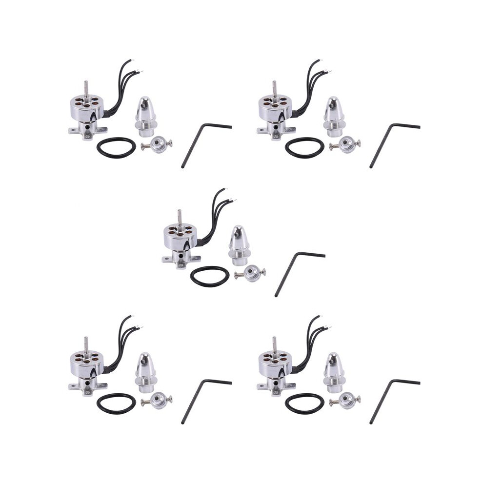 5X Rc Drone Accessories 10G Brushless Motor Out Runner 1811 2000Kv For Radio Control Aircraft 4711979942821