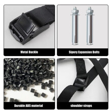 2X Propane Tank Holder, Gas Cylinder Holder, Cylinder Wall Mounted Bracket, Gas Cylinder Holder for Rv Water Softener