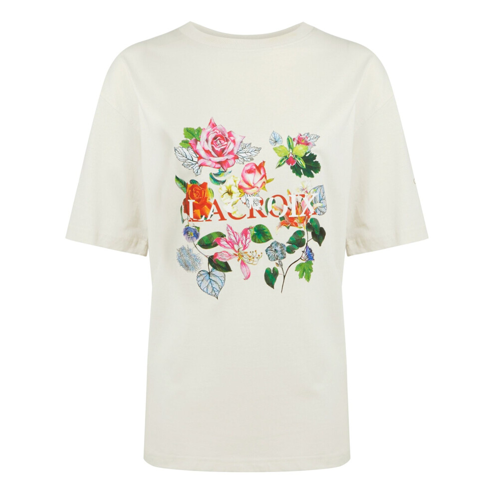 Regatta (8 Uk, Pearl) Womens/Ladies Christian Lacroix Bellegarde Floral T-Shirt