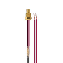 Round Led Digital Car Truck Water Temp Gauge Temperature Sensor Temperatura Moto + Voltmeter Volt Voltage Meter 2 in 1 A