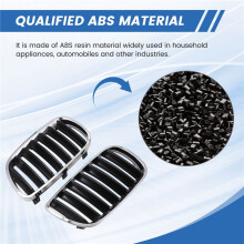 For  X3 E83 2004-2006 Car Kidney Bumper Grille Grid Base Middle Net Grills 51113420091 51113420092