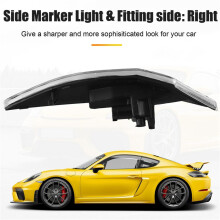 Front Side Lights Light Leaf Lamp for 991 981 718 Boxster Cayman Turbo 2012+ Left 99163125505