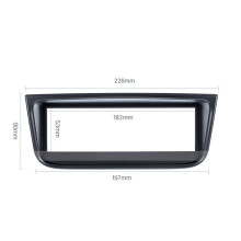 FP-04-02 Car Stereo Radio Fascia Surround Panel for 406 (1995-2005)