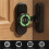 Password Lock Luminou Combination Lock Mechanical Code High-Security Sliding Door Lock for Cabinets Drawers Doors 5