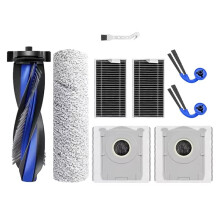 Accessoires pour Aspirateur Robot pour pour Deebot T90 Pro Omni/T90 Omni: Brosse Latérale Principale, Filtre, Serpillière et Sac à Poussière