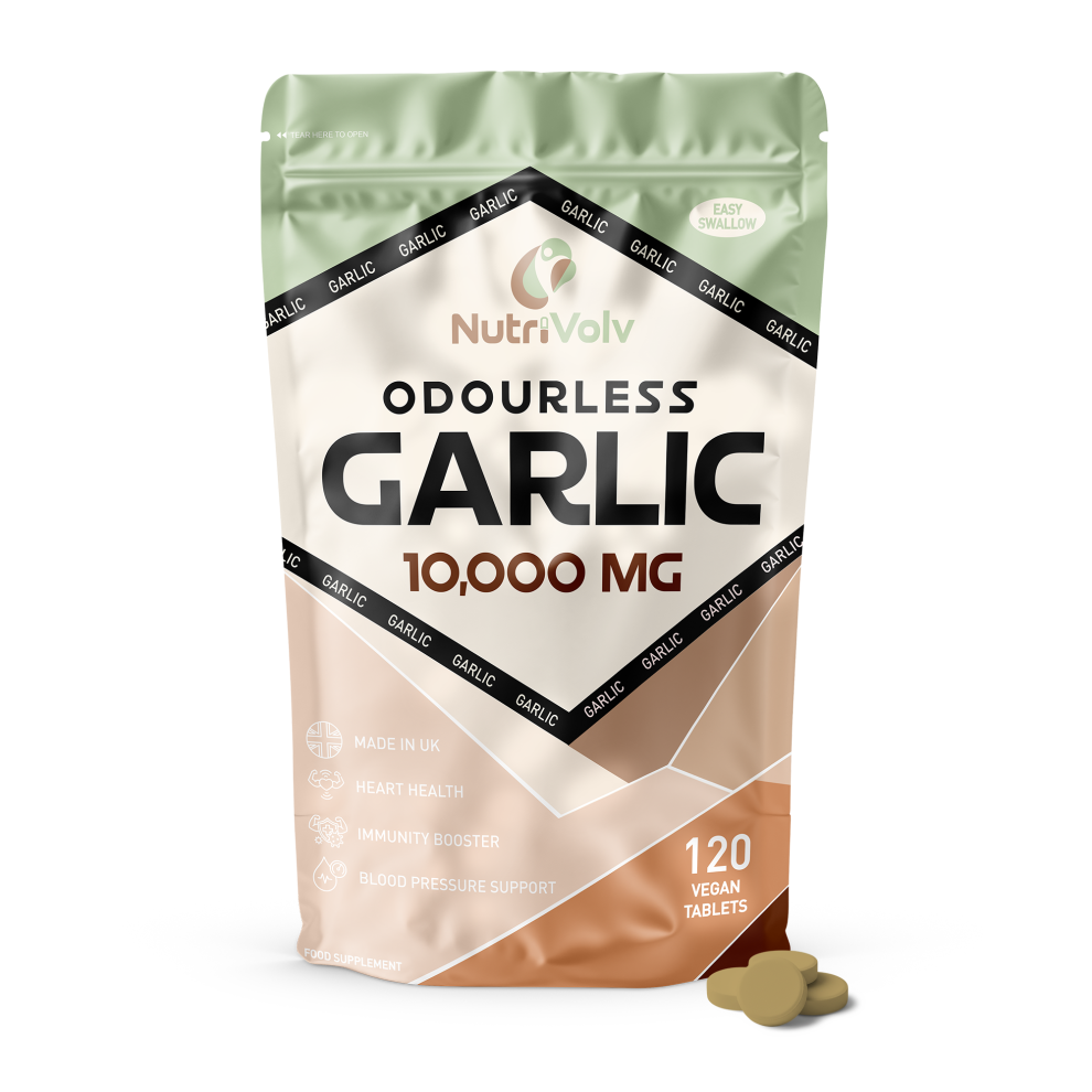 Nutrivolv Garlic 10000Mg Tablets 120 Pack