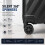Gr8 Home 3 Piece Black Hard Shell Luggage Set TSA Lock 6