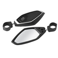 Upgraded Foldable Rear View Mirror for Can Am Maverick X3/R CNC Aluminum Alloy Adjustable Side View Mirrors