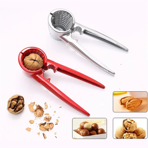 2PCS Nutcracker Tool with Non-Slip Handle Multifunction Walnut and Pecan Cracker Nut Opener for Chestnuts Walnuts 2