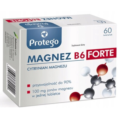 Salvum Protego Magnez B6 Forte 60 Kaps.
