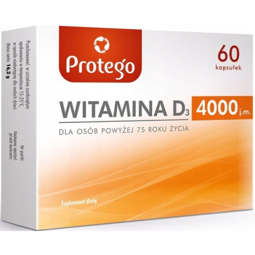 Salvum Protego Witamina D3 4000 60 Kaps.