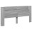 VidaXL vidaXL Storage Headboard with LED Grey Sonoma Engineered Wood 5