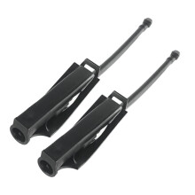 2pcs Front Windshield Washer Nozzle LR050780/LR025143 for Evoque L538 12-19 Windscreen Spray Jet
