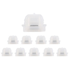 10pcs Door Insert Trim Strip Moulding Clip Grommet For E46 E90 E91 3 Series