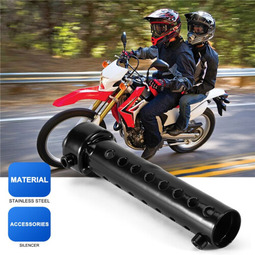 Universal Motorcycle Exhaust Can Muffler Baffle DB Killer Silencer 35mm US 2
