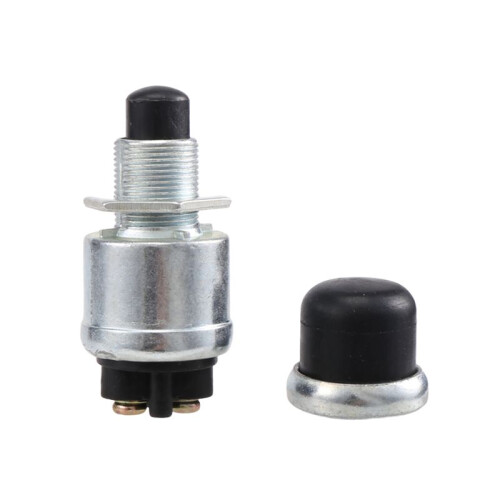 Heavy Duty Waterproof Car Boat Horn Engine Start Momentary  Push Button 1