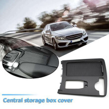 Car RHD Center Console Cup Holder Panel Trim Cover +Roller Blind Cover for W204 C-CLASS 20468002079116