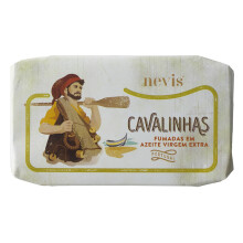 Nevis Smoked Small Mackerels in Extra Virgin Olive Oil 120g