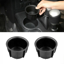 2PCS Center Console Cup Holder Insert 55616-35010 for 2007 2008 2009 2010 2011 2012 2013 2014