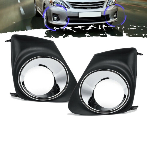 Car Front Fog Light Lamp Cover Grille for   2011-2013 1