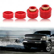 Kit di Boccole di Montaggio Anteriori e Posteriori per Carrozzeria Std Cab 1500, 2500, 3500 2WD/4WD Full Size Trucks Standard Cab