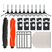 Accessoires pour Aspirateur pour pour Mova S20 Ultra: Rouleau Principal, Brosse Latérale, Filtre HEPA, Chiffon de Nettoyage, Sac à Poussière