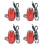 4X Soldering Iron, Cordless Battery Powered Welding Tool with USB Cable Fits Most 510 Threaded 1