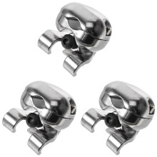 3X Trommelhalter, Beckenarm, Snaredrum, Metallteil, Rackrohr, Auslegerbefestigung, Instrumentenstangenklemme, Clip