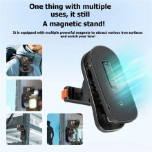Magnetic Hat Brim Clip Mount for Action 6 5 Pro Action Camera Quick Release Adjustable Spring Grip