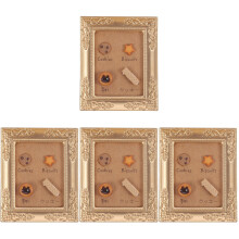 4Pièces Mini Cadres En Résine Pour Décorer Maison De Et Diorama