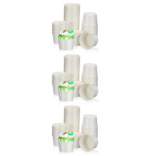 300St Witte Mousse Cups Wegwerp Dessertcontainers Met