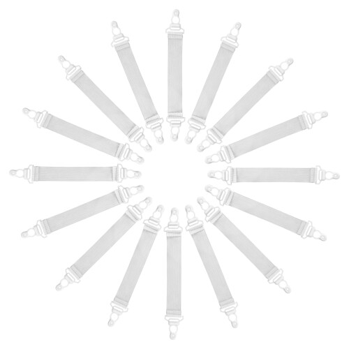48Pièces Clips De Ajustables Blancs Pour Maison Usage 2