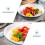 Assiette Snack En Céramique, Tableware Restaurant 4