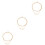 3Pièces Pendentif Lettre Double Couche 4