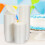 300St Witte Mousse Cups Wegwerp Dessertcontainers Met 3