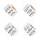 4Rouleaux Stickers Numérotés Rectangulaires Autoadhésifs Pour 4