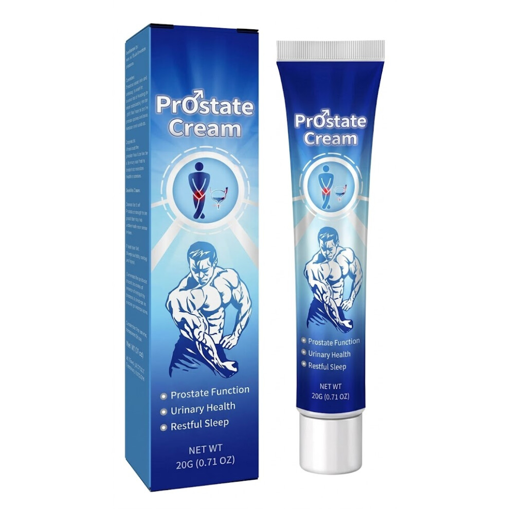 Mens Prostate Soothing Cream (20g)  Natural Topical Relief Ointment for Urinary Comfort & Pelvic Support