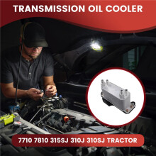 Transmission Oil Cooler Oil Radiator RE201108 68004317AA for 7710 7810 315SJ 310J 310SJ Tractor